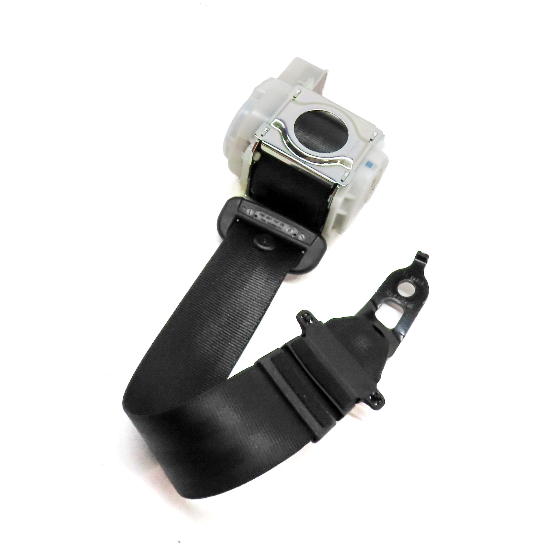 2012 PORSCHE CAYENNE (958) REAR CENTER SEAT SEATBELT BELT RETRACTOR (Black) — exact item pictured